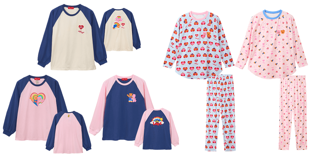 wiggle wiggle × ケアベア™】カラフルでポップなPLAZA限定コラボが登場