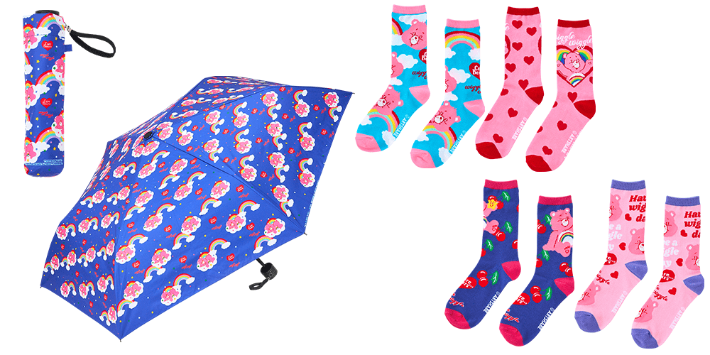 wiggle wiggle × ケアベア™】カラフルでポップなPLAZA限定コラボが登場