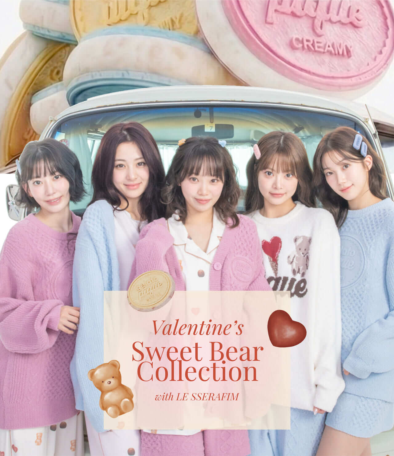 gelato pique（ジェラート ピケ）】LE SSERAFIMが2026年もグローバル