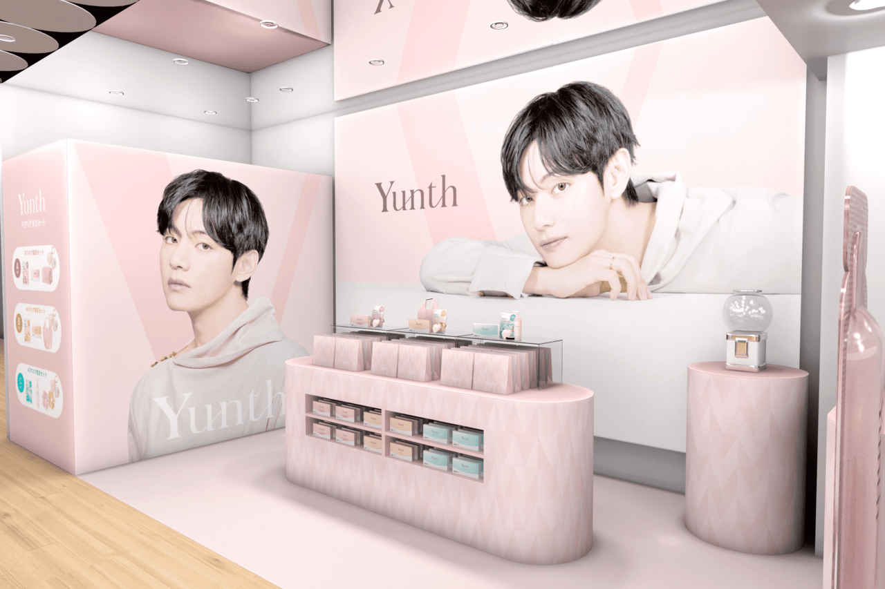 Yunthポップアップ】BTS・Vの限定ビジュアル＆特別セットが登場