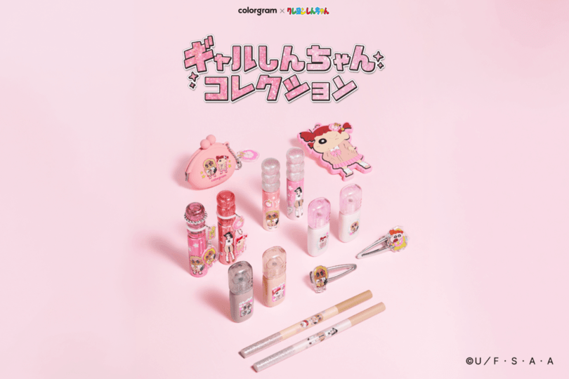 colorgram×クレヨンしんちゃん】“ギャルしんちゃん”が可愛すぎる♡日本