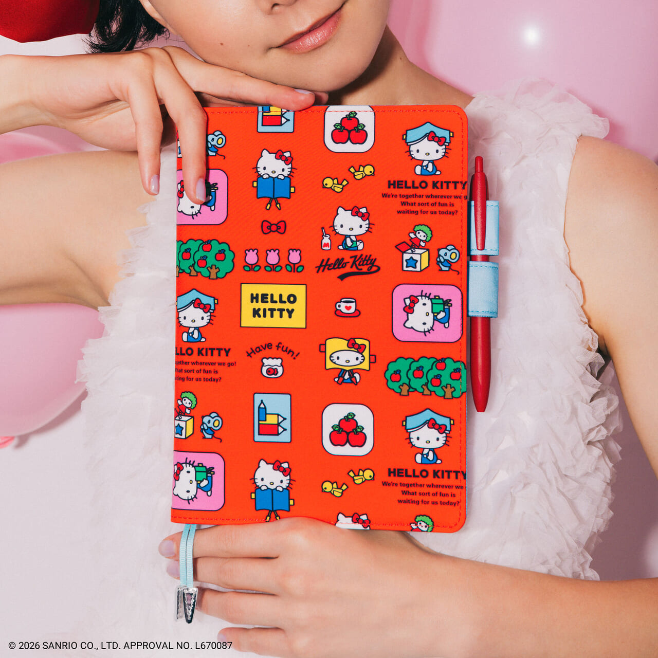 ほぼ日手帳2027】ハローキティとコラボ♡レトロかわいい「ハローキティ
